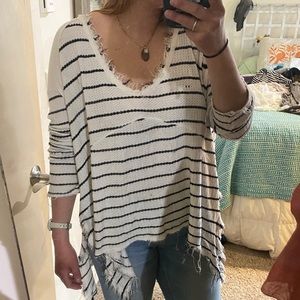 Free people striped sweater